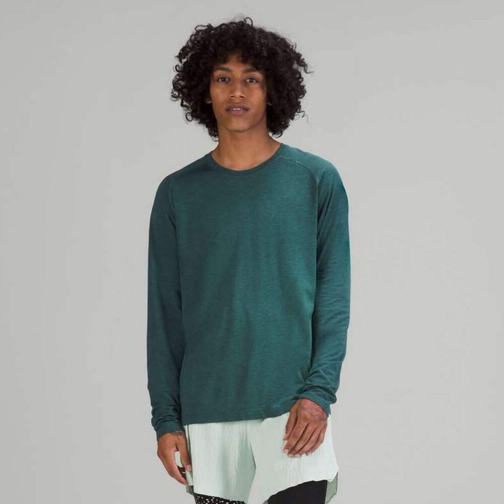 Lululemon Men's Metal Vent Tech Long Sleeve Shirt 2.0 - Teal